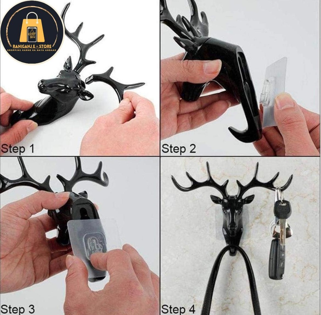 Deer Head Key Holder